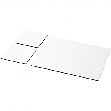 Logotrade advertising products photo of: Q-Mat® mouse mat and coaster set combo 3