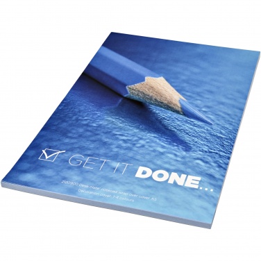 Logotrade promotional giveaway image of: Desk-Mate® A5 notepad wrap over cover