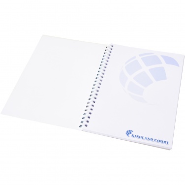 Logo trade advertising product photo of: Desk-Mate® wire-o A5 notebook PP cover