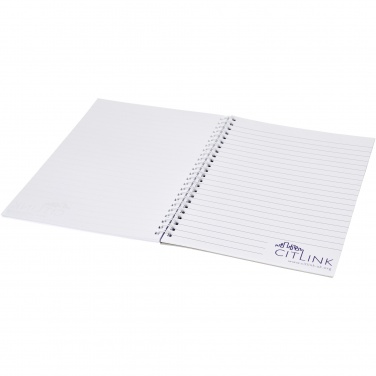Logo trade business gift photo of: Desk-Mate® spiral A4 notebook