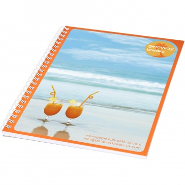 Logotrade promotional giveaway picture of: Desk-Mate® A5 notebook synthetic cover