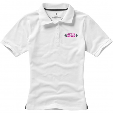 Logo trade advertising products picture of: Calgary short sleeve women's polo