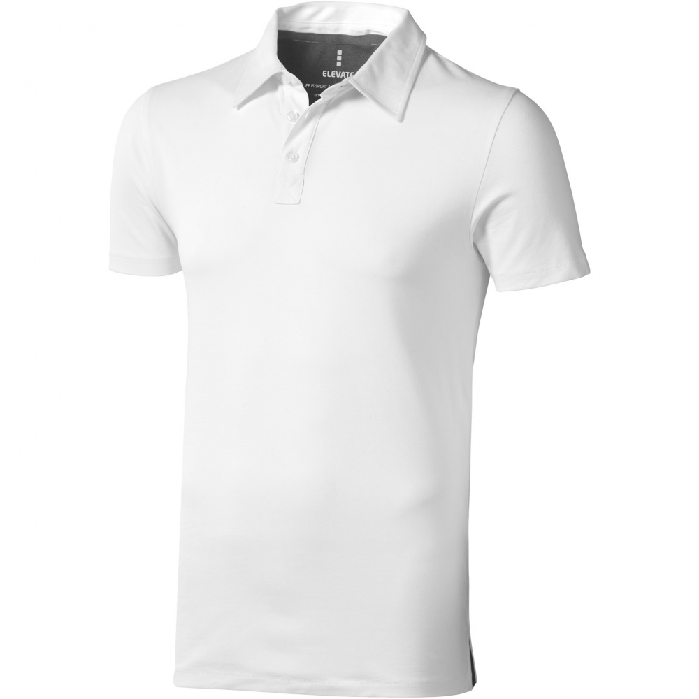 Logo trade promotional products picture of: Markham short sleeve men's stretch polo