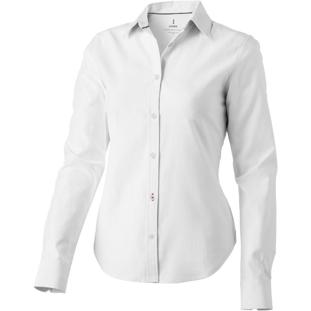 Logo trade promotional items image of: Vaillant long sleeve women's oxford shirt