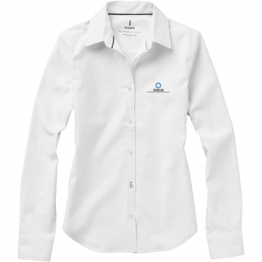 Logo trade promotional products picture of: Vaillant long sleeve women's oxford shirt