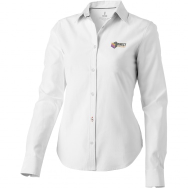 Logo trade corporate gift photo of: Vaillant long sleeve women's oxford shirt
