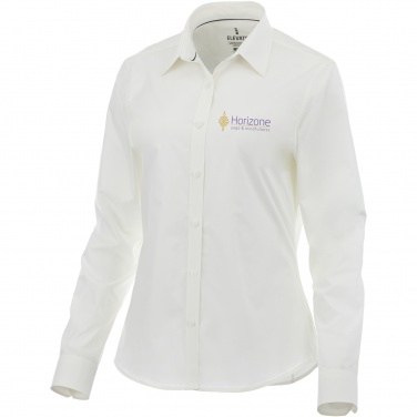 Logo trade promotional giveaways image of: Hamell long sleeve women's shirt