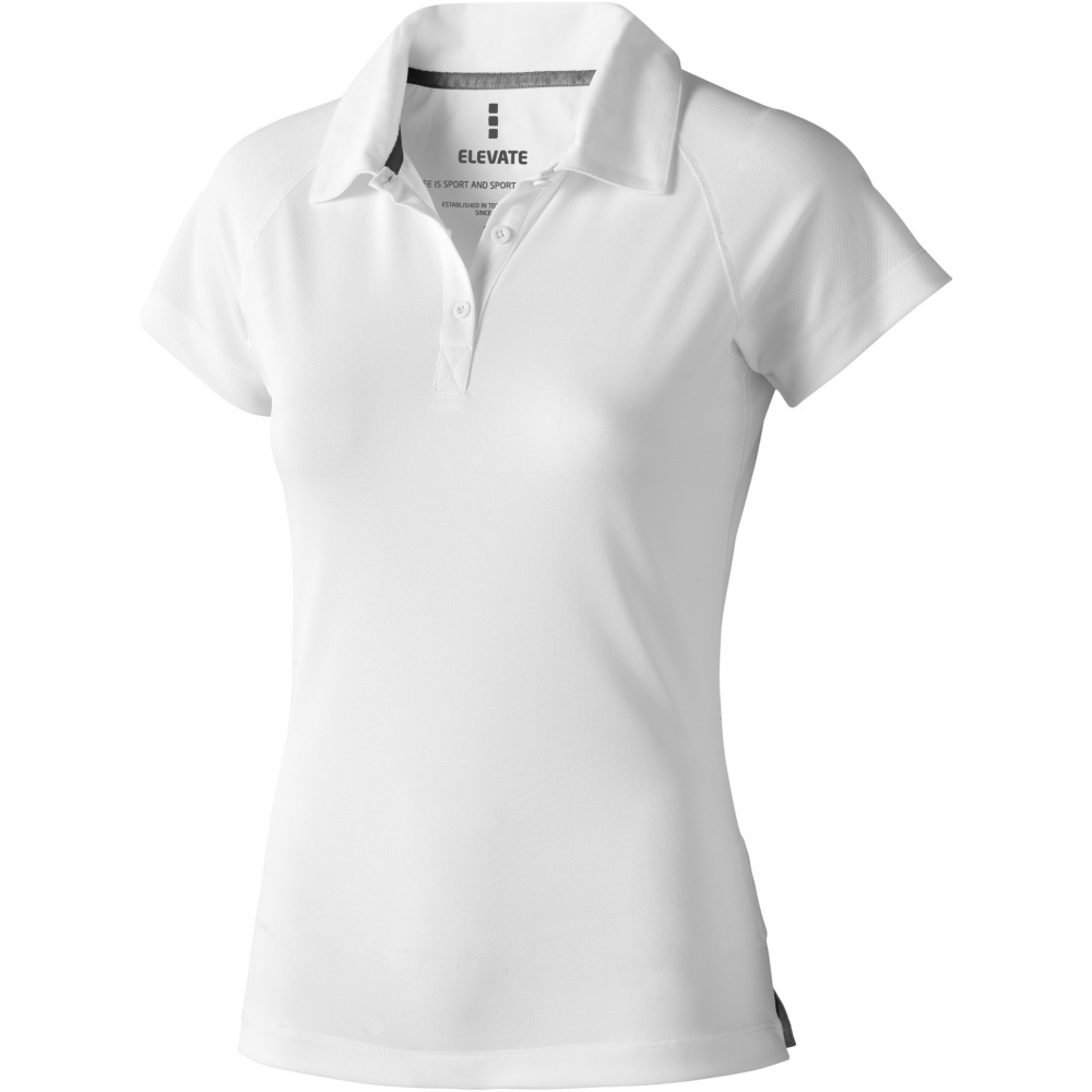 Logo trade promotional gifts picture of: Ottawa short sleeve women's cool fit polo