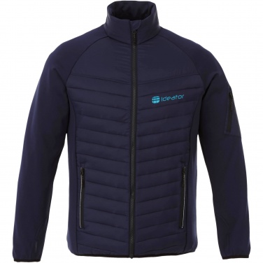 Logo trade promotional merchandise photo of: Banff men's hybrid insulated jacket