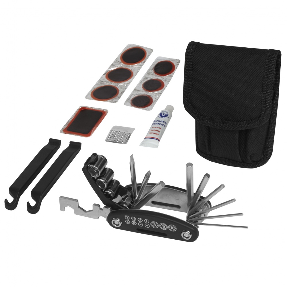 Logo trade promotional giveaways image of: Wheelie bicycle repair kit