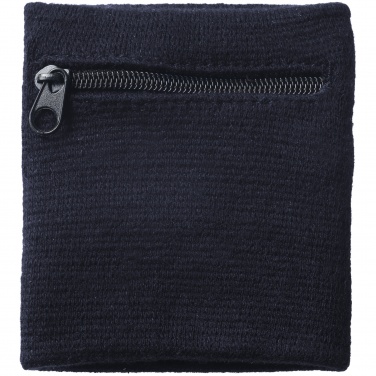 Logo trade advertising products image of: Brisky performance wristband with zippered pocket