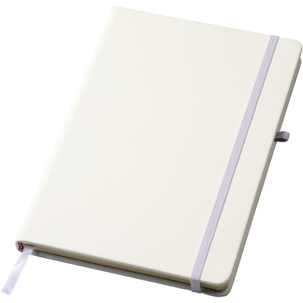 Logotrade promotional product picture of: Polar A5 notebook with lined pages