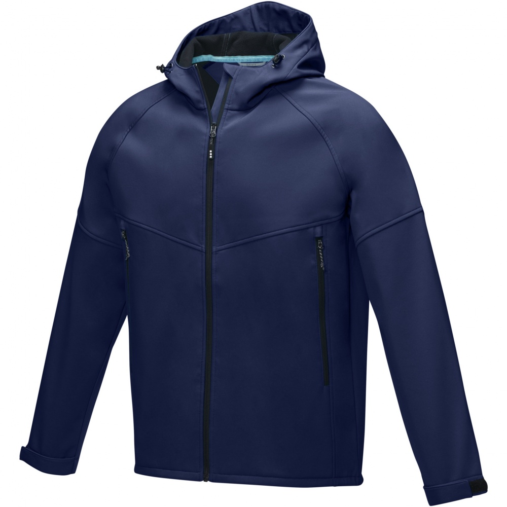 Logo trade business gift photo of: Coltan men’s GRS recycled softshell jacket