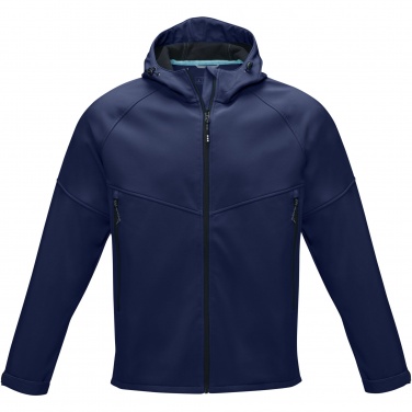 Logo trade promotional merchandise picture of: Coltan men’s GRS recycled softshell jacket