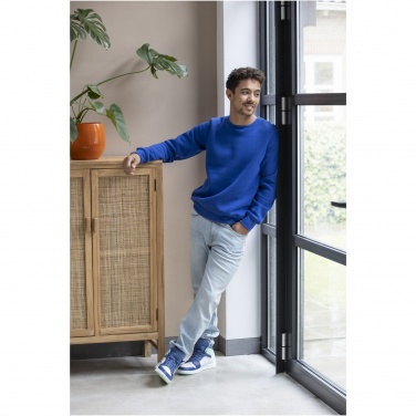 Logo trade corporate gifts image of: Zenon men’s crewneck sweater