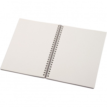Logo trade advertising product photo of: Bianco A5 size wire-o notebook