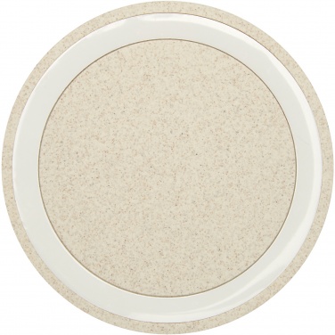 Logo trade promotional giveaway photo of: Naka 5W wheat straw wireless charging pad