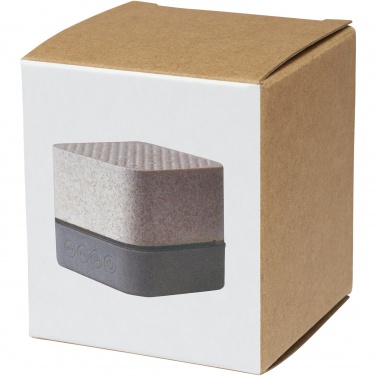 Logo trade corporate gifts picture of: Aira wheat straw Bluetooth® speaker