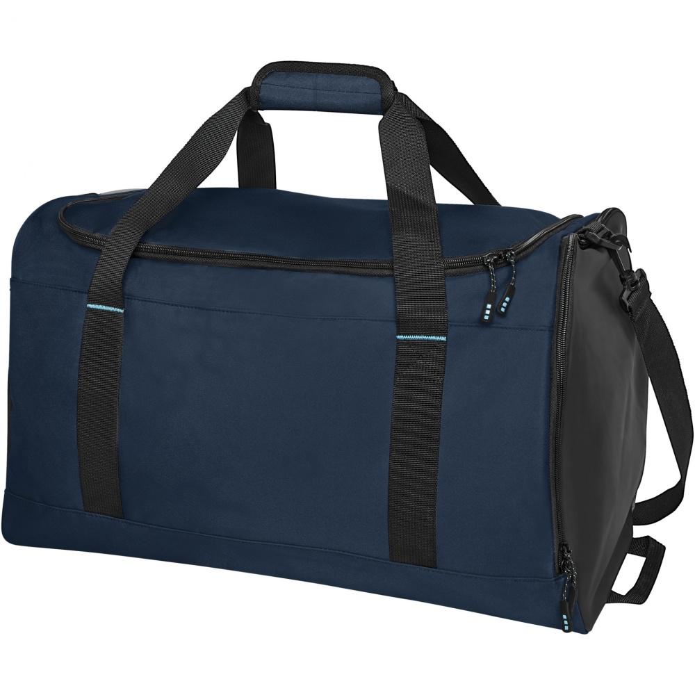 Logo trade promotional gift photo of: Baikal GRS RPET duffel bag 40L