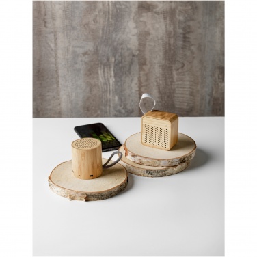 Logo trade promotional products picture of: Lako bamboo Bluetooth® speaker 
