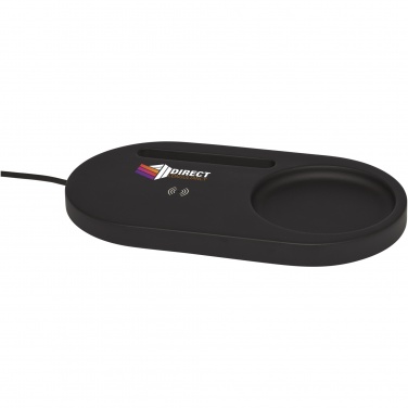 Logotrade promotional gift image of: Klip 5W wireless charging desk organizer