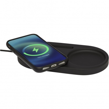 Logotrade business gift image of: Klip 5W wireless charging desk organizer