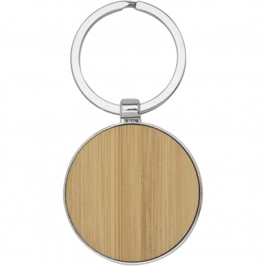 Logotrade advertising products photo of: Nino bamboo round keychain