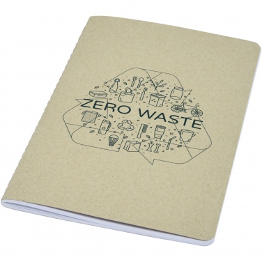 Logotrade promotional item image of: Gianna recycled cardboard notebook
