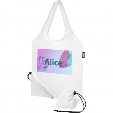 Logotrade promotional gift picture of: Sabia RPET foldable tote bag 7L