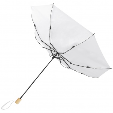 Logo trade promotional items image of: Birgit 21'' foldable windproof recycled PET umbrella