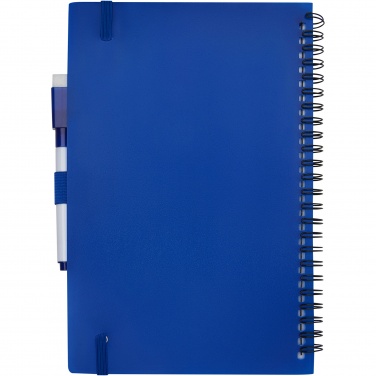 Logo trade promotional merchandise image of: Pebbles reference reusable notebook