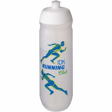 Logotrade promotional giveaway picture of: HydroFlex™ Clear 750 ml squeezy sport bottle