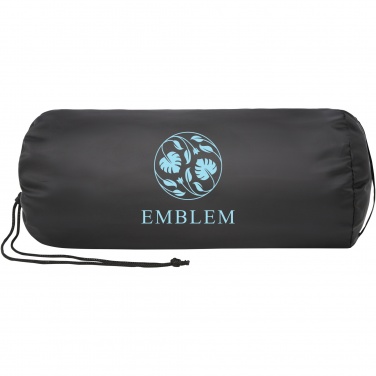 Logo trade promotional giveaway photo of: Lily GRS certified RPET coral fleece blanket