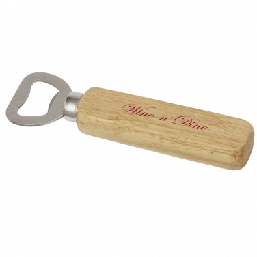 Logo trade promotional merchandise photo of: Brama wooden bottle opener