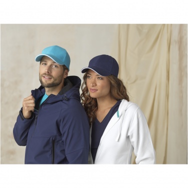 Logotrade advertising product image of: Topaz 6 panel GRS recycled sandwich cap
