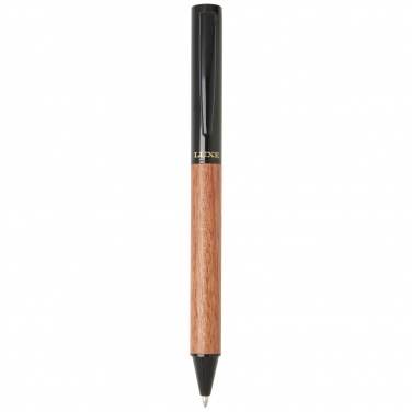 Logo trade promotional giveaway photo of: Timbre wood ballpoint pen