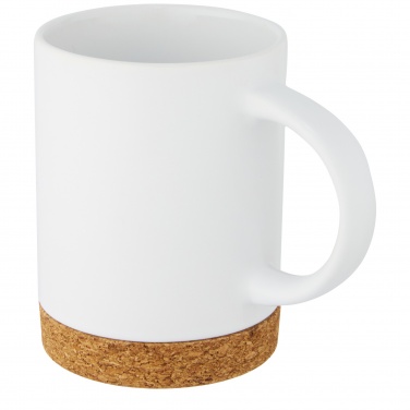 Logo trade promotional gifts picture of: Neiva 425 ml ceramic mug with cork base