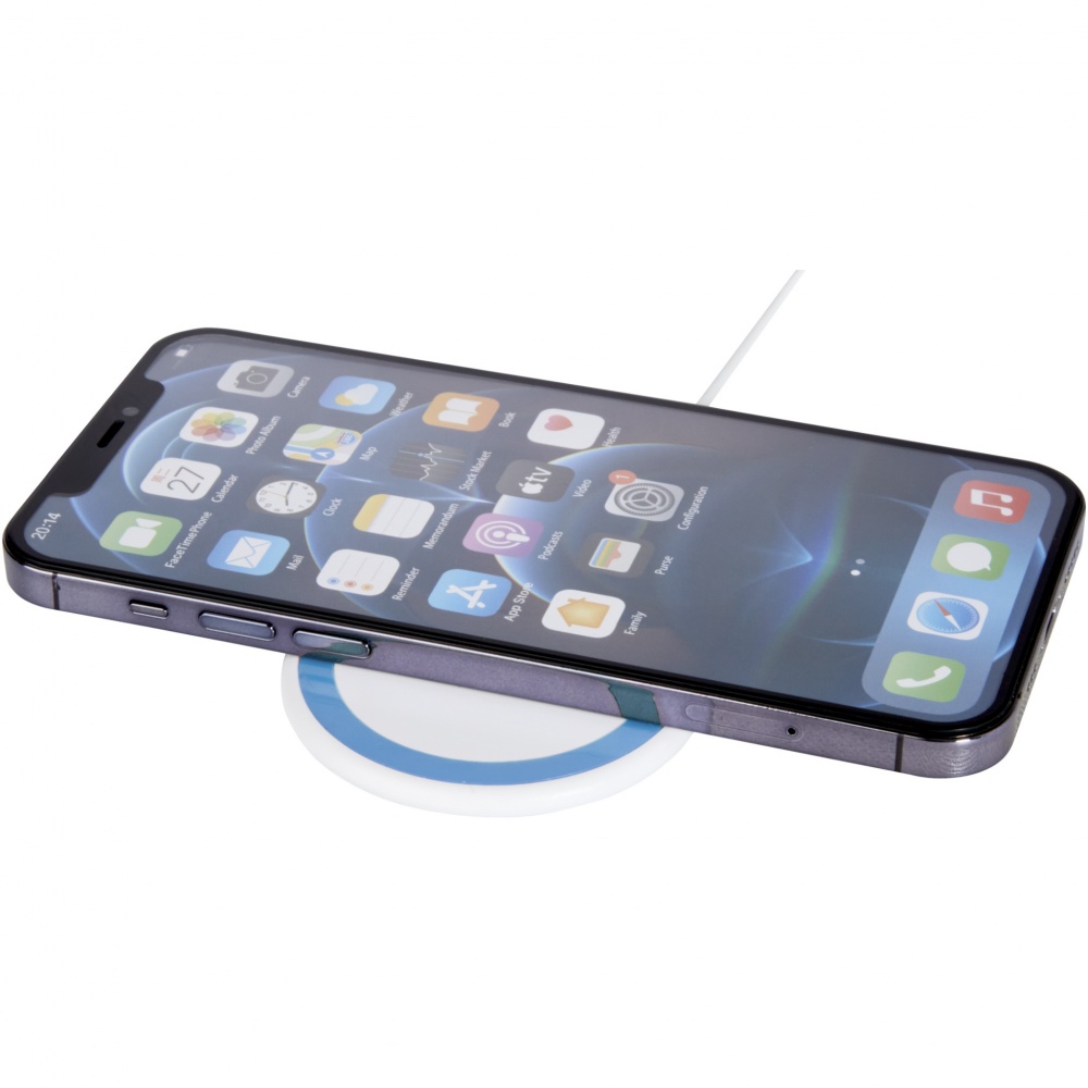 Logotrade advertising products photo of: Peak 10W magnetic wireless charging pad