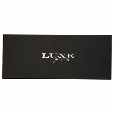 Logo trade corporate gifts image of: Tactical Dark duo pen gift box