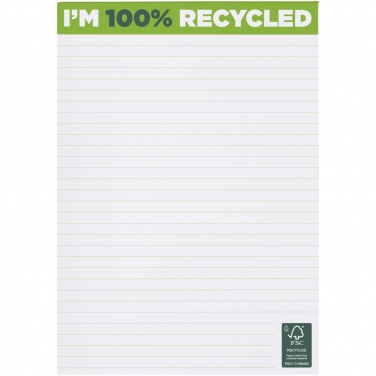 Logotrade promotional merchandise photo of: Desk-Mate® A5 recycled notepad