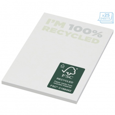 Logo trade promotional product photo of: Sticky-Mate® recycled sticky notes 50 x 75 mm