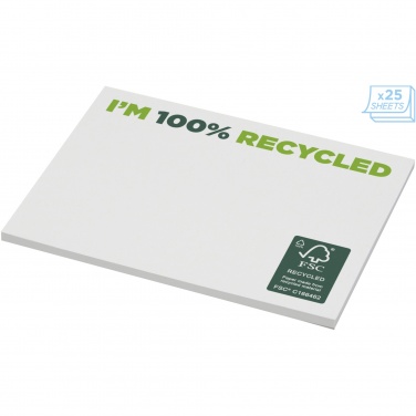 Logotrade promotional giveaway image of: Sticky-Mate® recycled sticky notes 100x75 mm