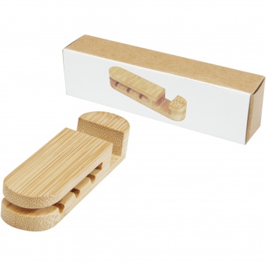 Logotrade promotional items photo of: Edulis bamboo cable manager 