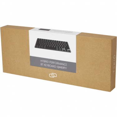 Logo trade promotional products picture of: Hybrid performance Bluetooth keyboard - QWERTY