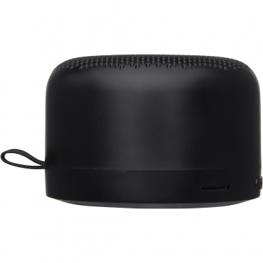 Logo trade promotional products image of: Loop 5W recycled plastic Bluetooth speaker