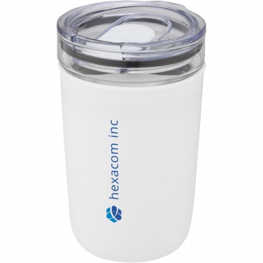 Logo trade promotional gifts picture of: Bello 420 ml glass tumbler with recycled plastic outer wall
