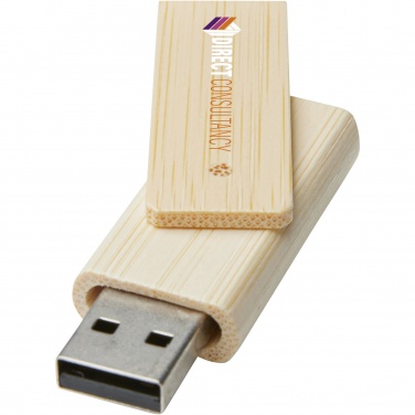 Logotrade advertising product image of: Rotate 16GB bamboo USB flash drive