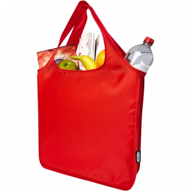 Logo trade promotional item photo of: Ash RPET large foldable tote bag 14L