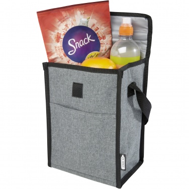 Logo trade corporate gift photo of: Reclaim 4-can GRS RPET cooler bag 5L