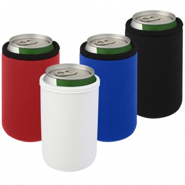 Logotrade promotional giveaway image of: Vrie recycled neoprene can sleeve holder